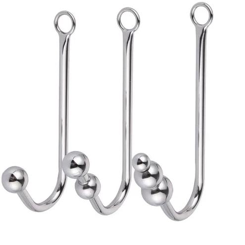 Hook with Beaded and Collar Anal 5334 Cuffs Elegant 0706